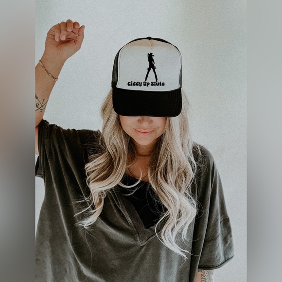 Accessories - Giddy Up S**** Trucker Hat NWT